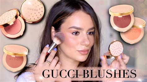 gucci sweet peach blush|GUCCI BLUSHES :4 COLORS .